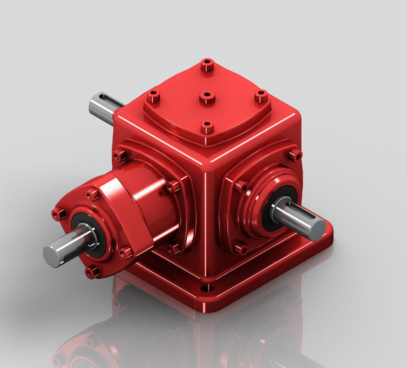 T系列螺旋锥齿轮转向箱